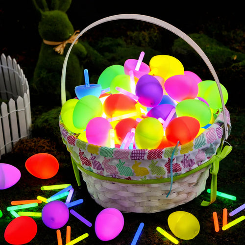 Premium Glow in the Dark Easter Eggs – 100 PCS
